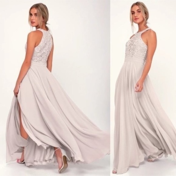 Lulus Picture Perfect Lace Maxi Dress - Picture 3 of 12